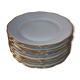 White porcelain plates