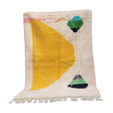 Grand tapis berbère en laine 3x2 m