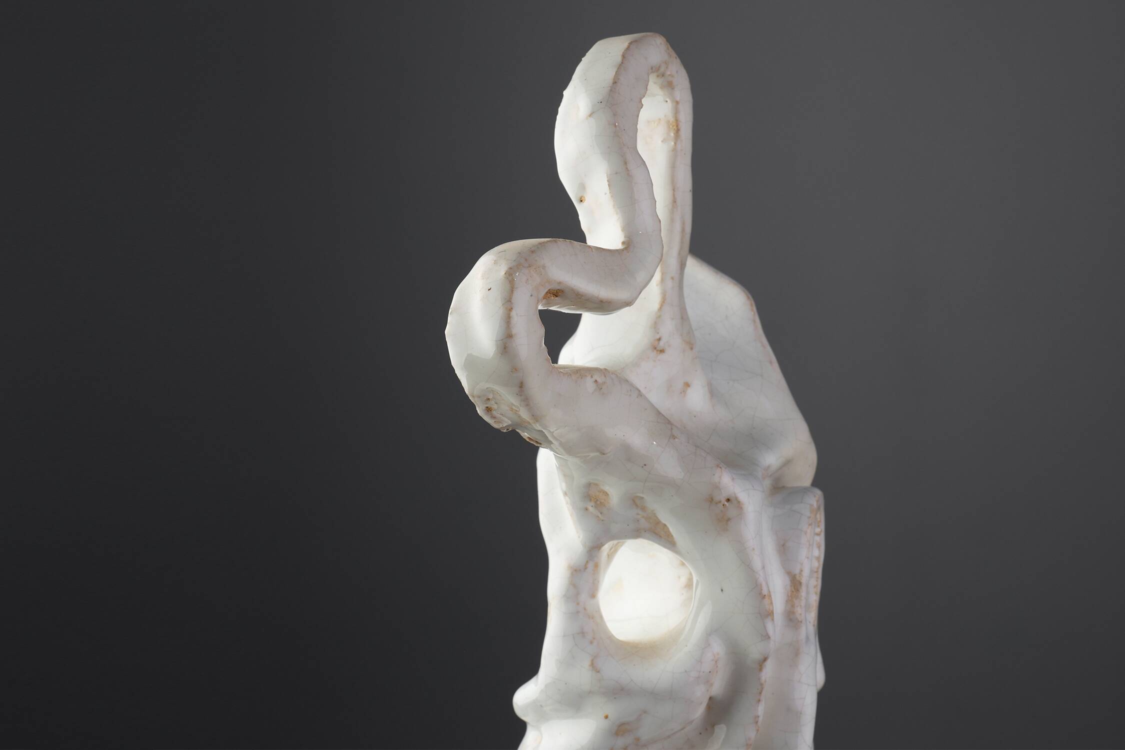 Abstract Ceramic Sculpture “Symphonie” by Freddy Callant, Belgium 1960s