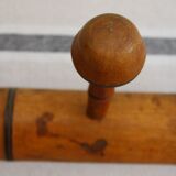 Ancien porte-manteaux en bois