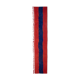 Minimalist Kilim, Red an Blue Perde from Eastern Anatolia, Turkey 3'4'' x 17'7''