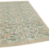 Handmade Unique Oriental Beige Carpet 165 cm x 273 cm - 36753