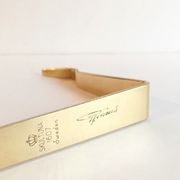 A pair of Pierre Forsell candle holders for Skultuna Sweden