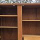 Wardrobe, shelves, oak, vintage, 1950s / 60s
