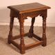 Oak stool