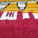 Azilal Berber rug in handmade wool 300 X 215 CM