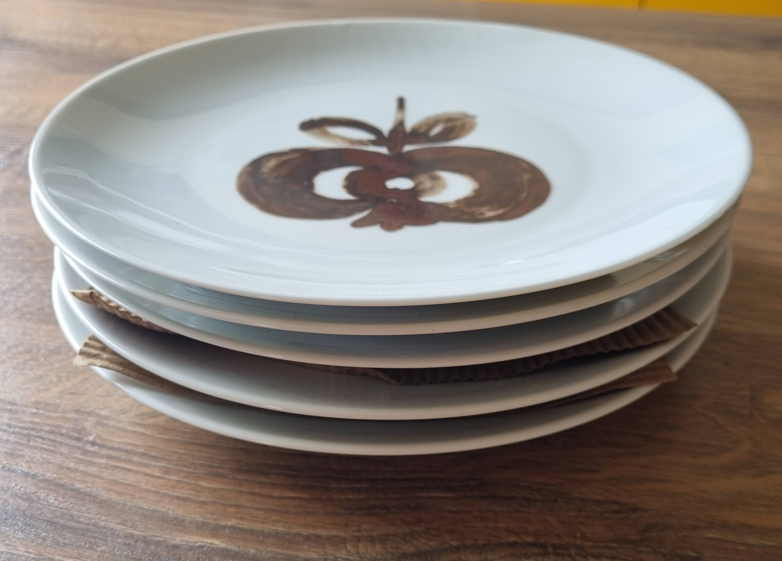 5 Bavaria plates from 1970, Winterling