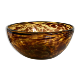 Cut centerpiece macchia turtle Italian design Murano 1960