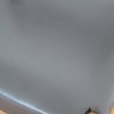 Pair of Scandinavian chairs skaï black