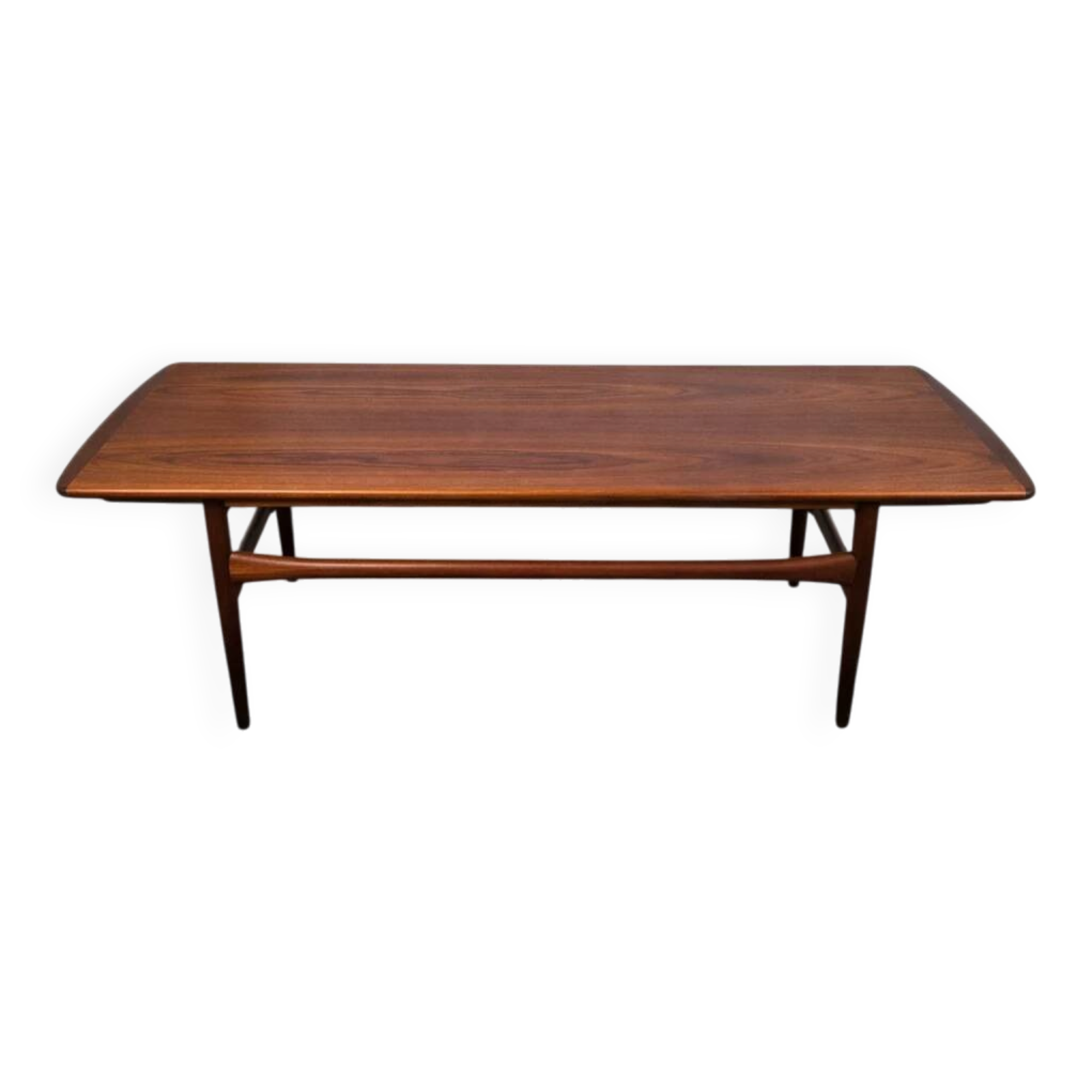 Teak coffee table with retractable tops attributed to Robert Christensen for Arrebo Mobler, Denmark, 1960.