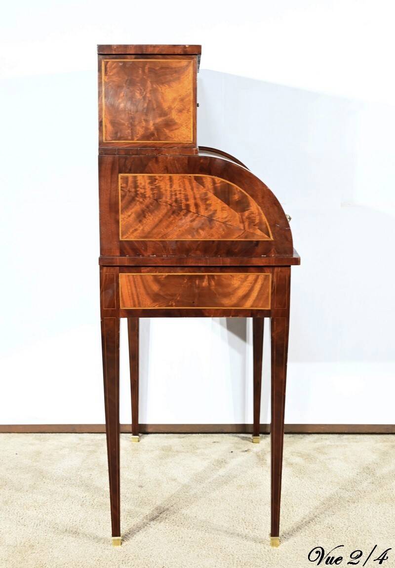 Small Bonheur du Jour Mahogany Desk, Louis XVI / Directory style – Early 20th century