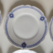 Set of 7 Muller Selb dessert plates