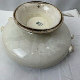 Soupière saint Amand Hamage white and blue