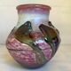 Blown crystal vase Novaro Jean Claude
