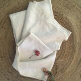 Hemp winemaker's tablecloth