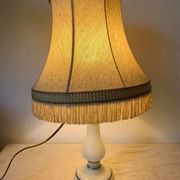 Lampe en opaline vintage