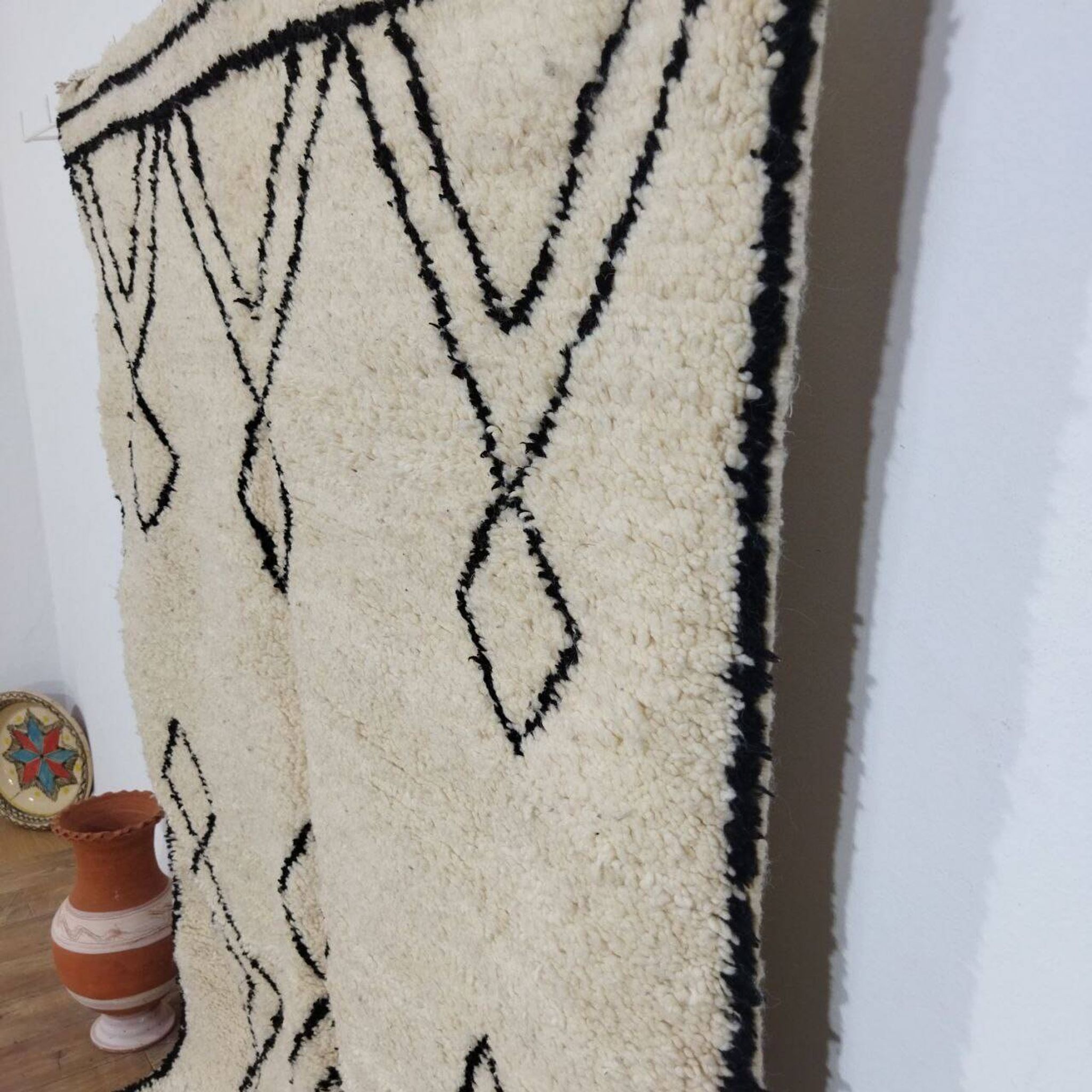 Tapis berbère laine fait main 250 x 150 cm
