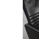 Mid-Century Rare Black Leather Scandinavian Armchair by Ire Möbel, 1970s, Set of 2
