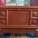 Art Deco display cabinet in walnut