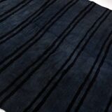 Blue & Gray Color Mix Vintage Kilim Rug, 174x240Cm