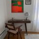 Peinture originale orange "équilibre" par Bodasca
