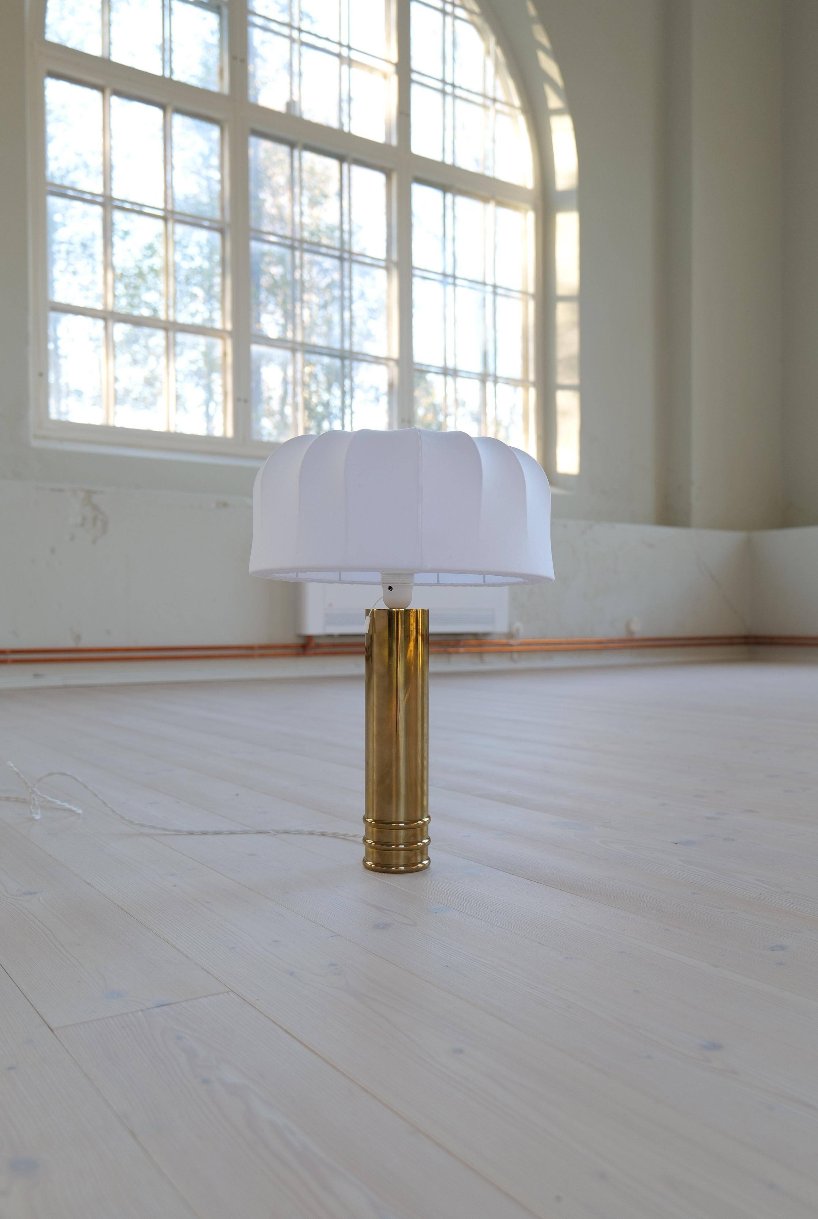 Midcentury Brass Table Lamp Bergboms B-09, 1960s, Sweden