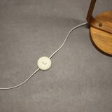 Scandinavian wooden floor lamp, 1960s