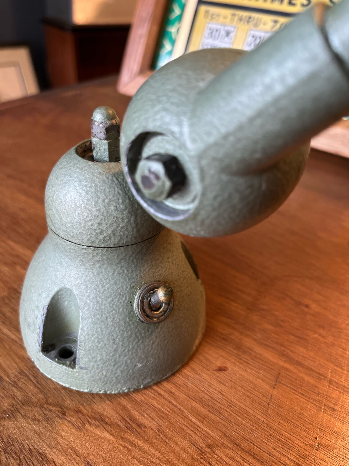 Old Jieldé lamp with 2 arms