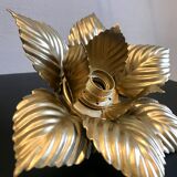 Wall light or ceiling golden leaves