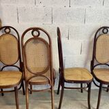Set of 6 FMG Thonet chairs model n°17