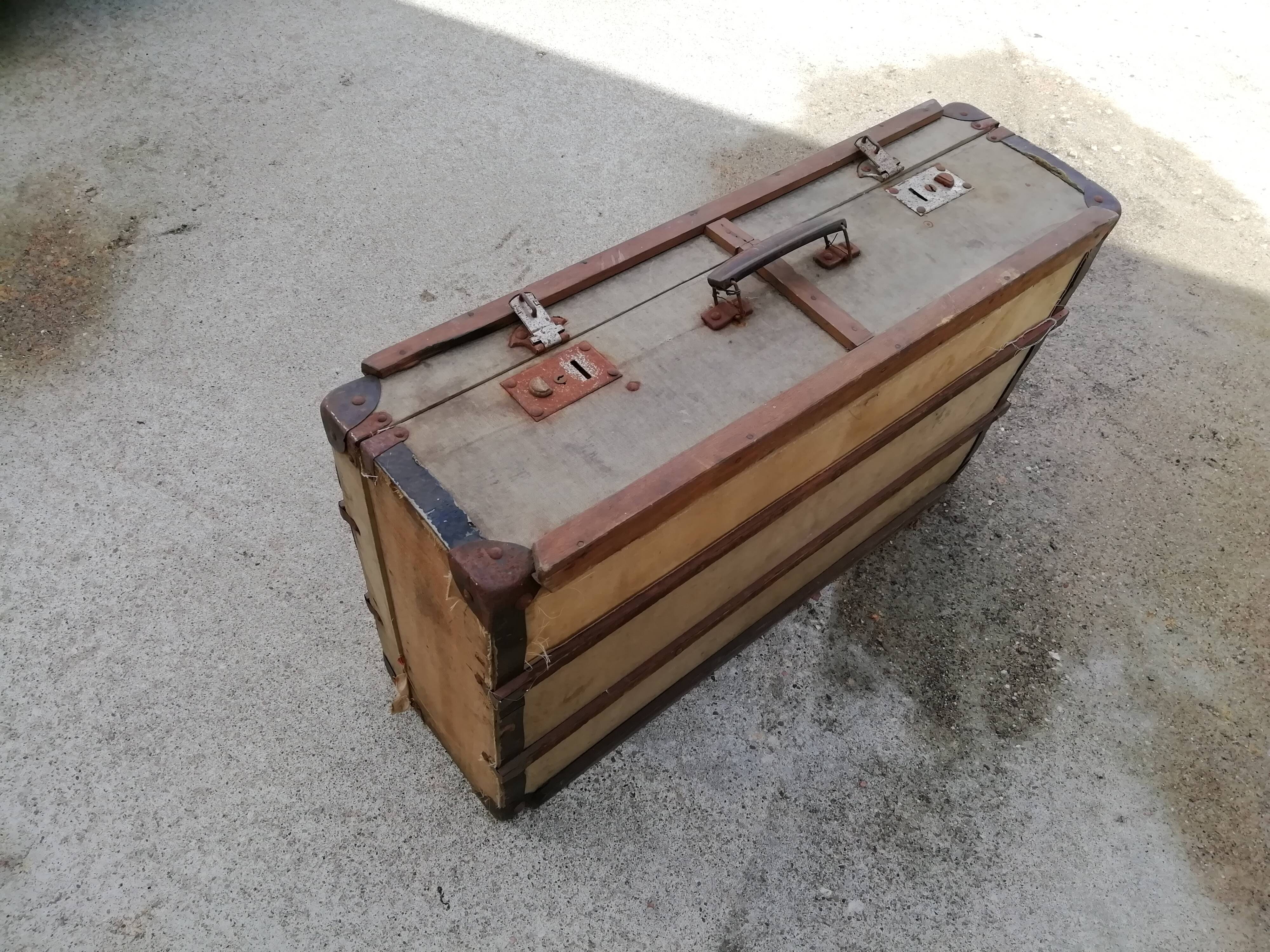 Old vintage suitcase
