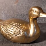 PRODUCT POP UP CHRISTMAS 2022 Duck in solid brass