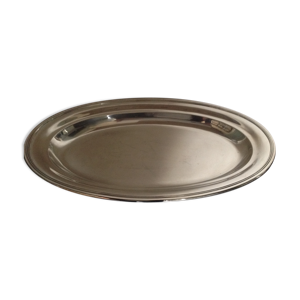 Plat ancien en métal