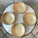 Lot of 4 hollow stoneware plates made in france