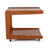 Danish design teak trolley - mid century modern design