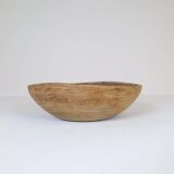 Swedish folk art, unique 19th-century farmer's bowl.