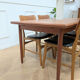 Teak dining table