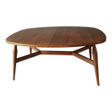 Scandinavian retractable table  60s