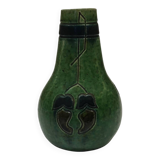 Flemish art deco stoneware soliflore vase