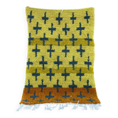 Berber rug in pure wool, handmade, 250x150 cm, made in Morocco.