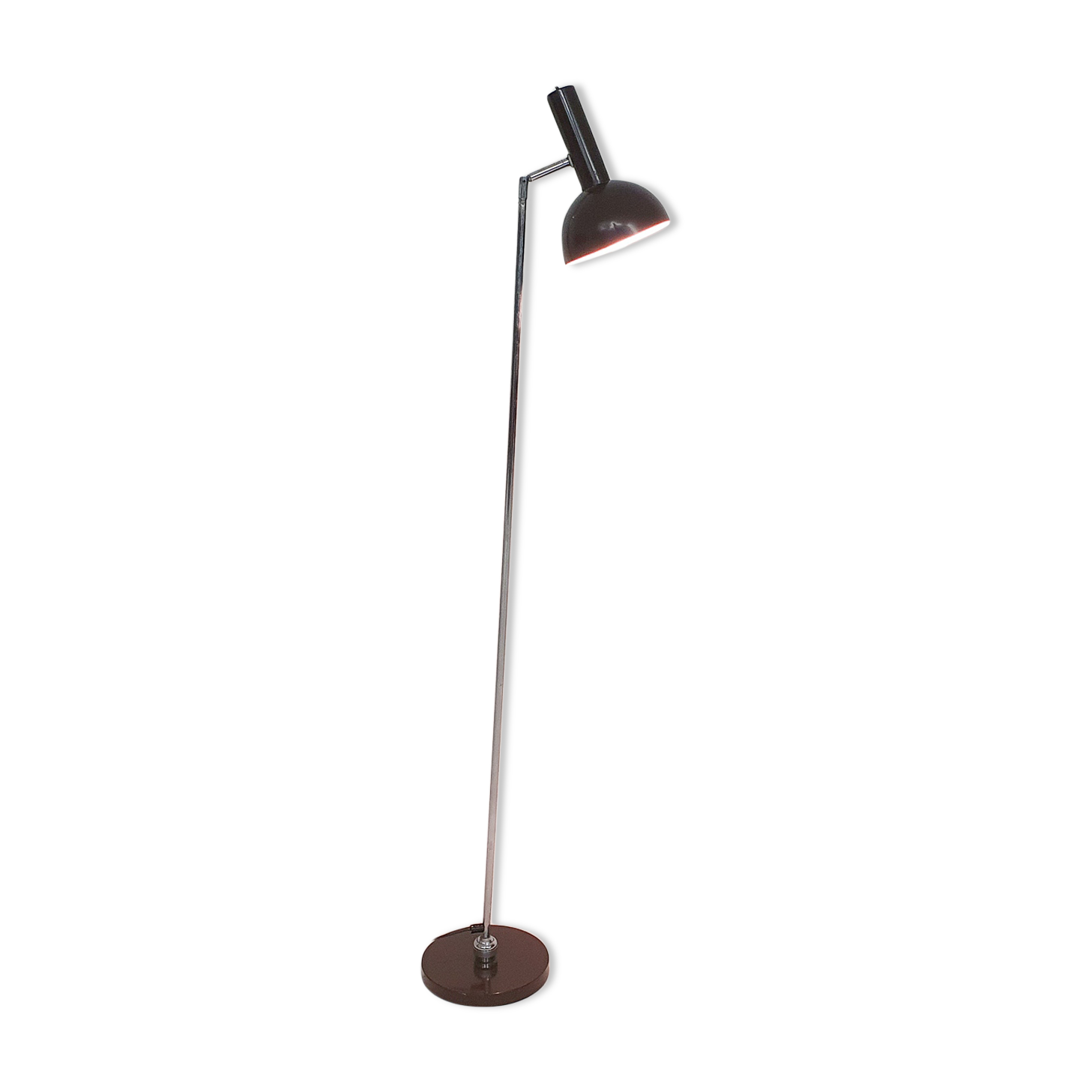 Mid-century adjustable floor lamp by Busquet for Hala, the Netherlands 1950's