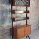 Ergo teak shelving unit, Scandinavian vintage 1960s
