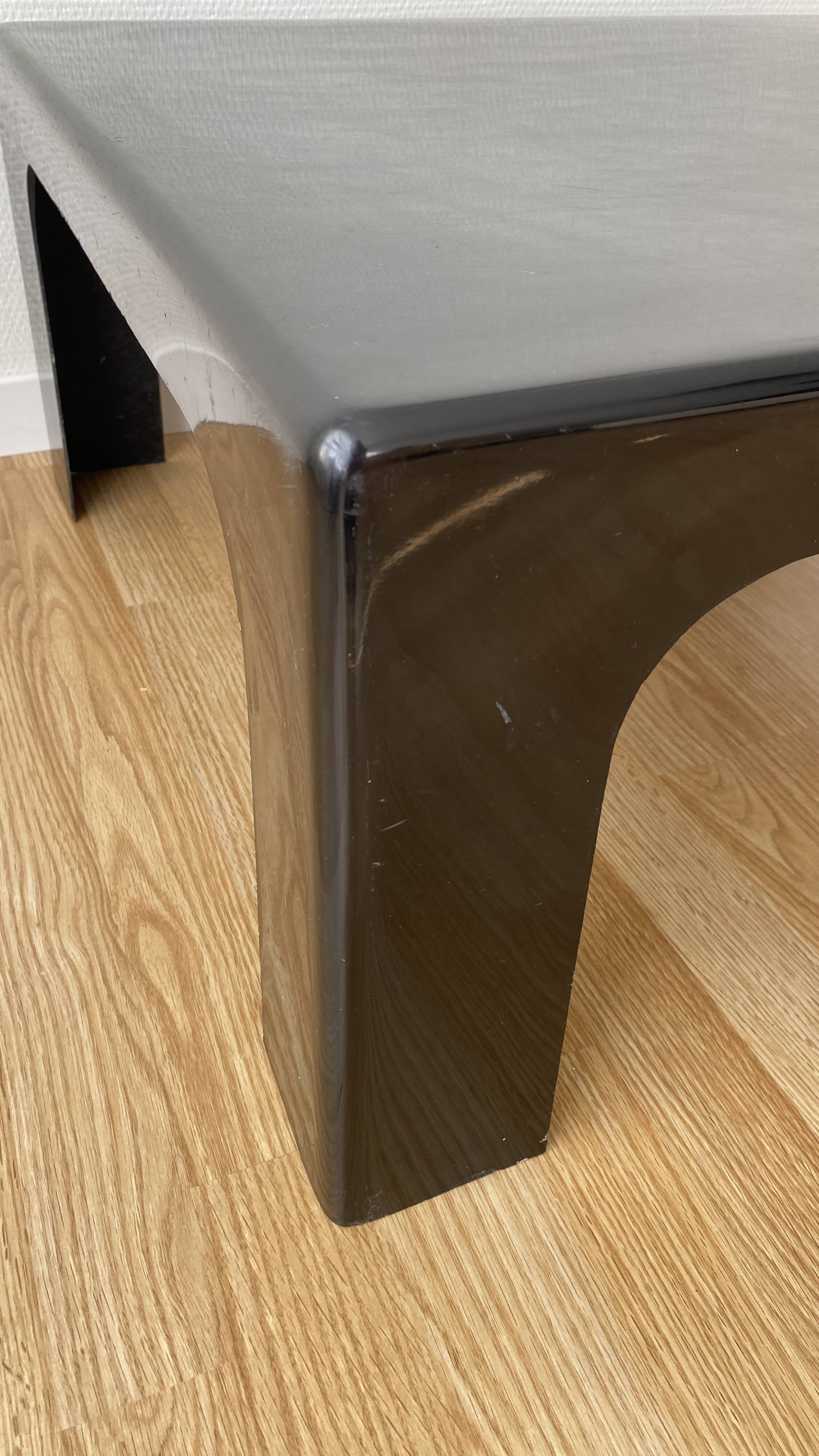 70s fiberglass coffee table