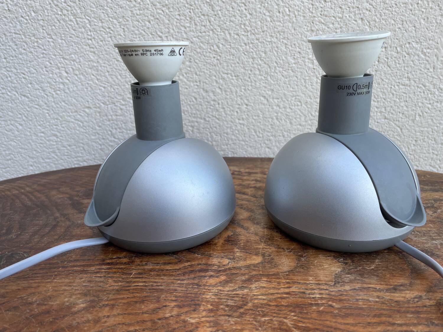 Pair of Massive wall lamps