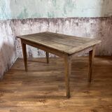 Table de ferme en chêne