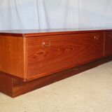 Scandinavian teak bass row