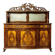 Rococo Revival Sideboard in Walnut and Veneer, 1850