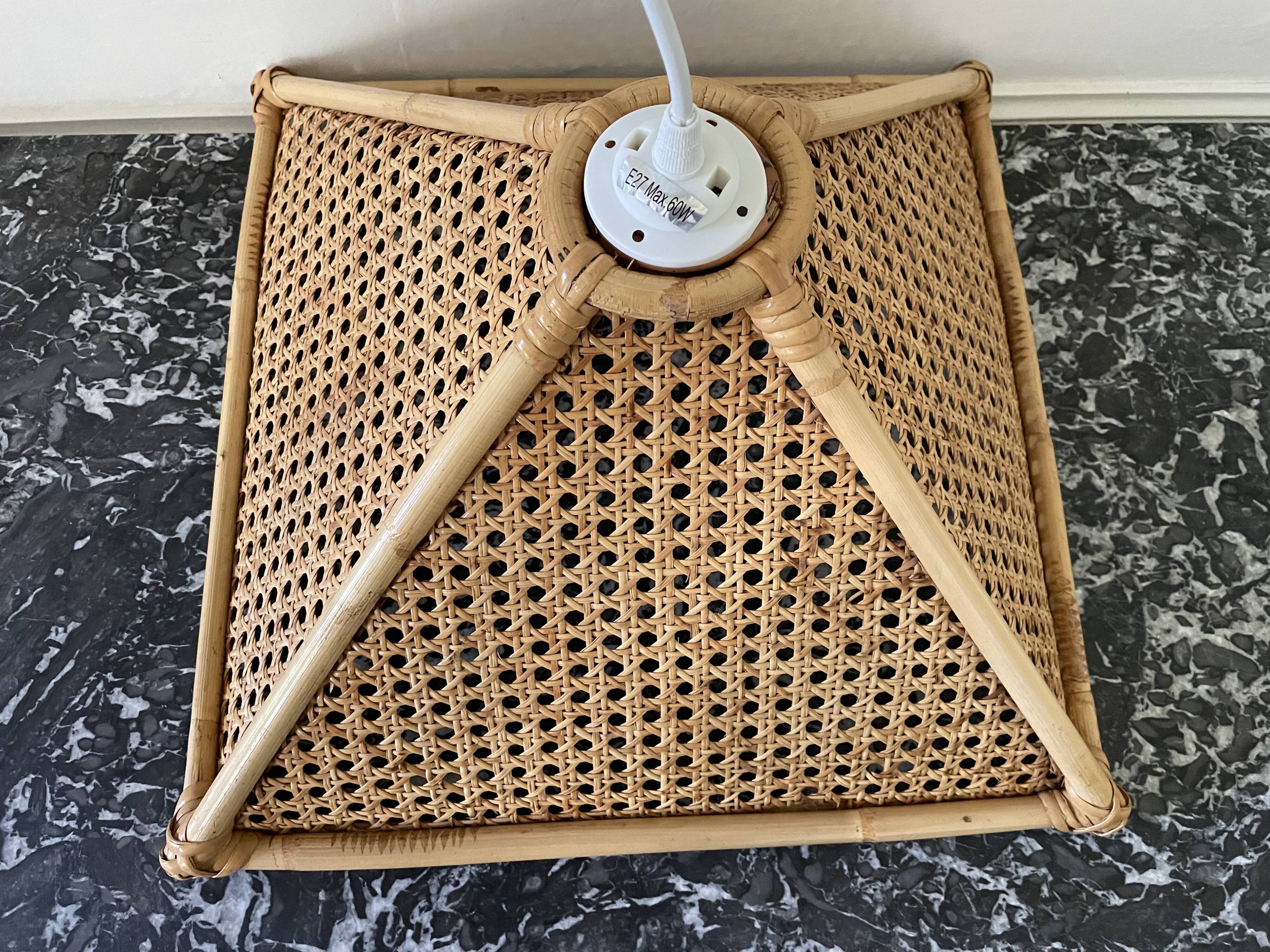 Canning and rattan suspension