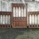 Boiserie claustra style gothique