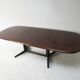 1960’s mid century danish rosewood large dining table by edvard valentinsen